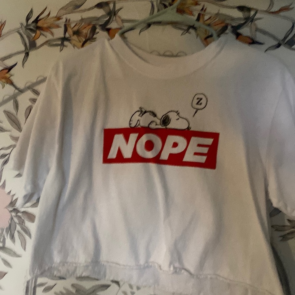 Aeropostale “Nope” Crop Shirt
